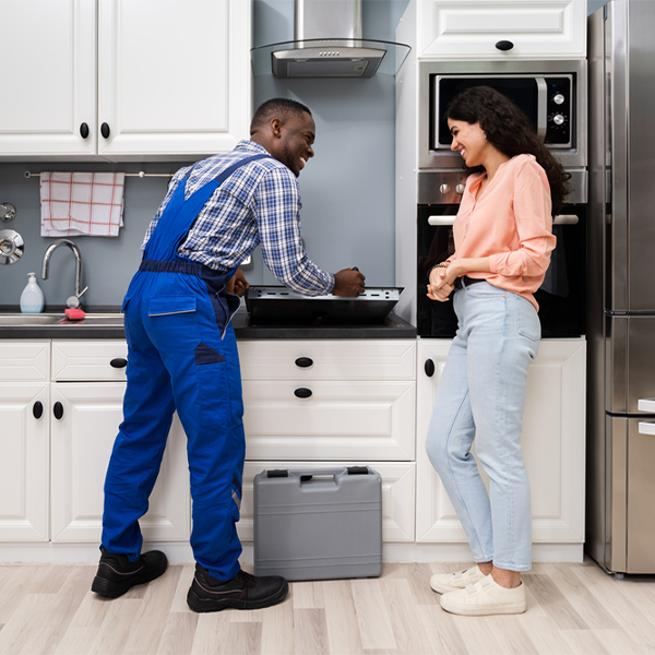 how long does it typically take to complete cooktop repair services in Snow